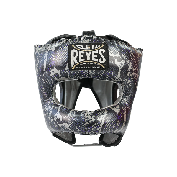 Cleto Reyes Traditional Headgear Silver/Black Steel Snake