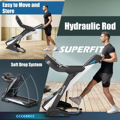 Goplus 4.75HP 7 layer Folding Treadmill