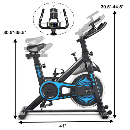 Goplus 50 lb Stationary Exercise Bike